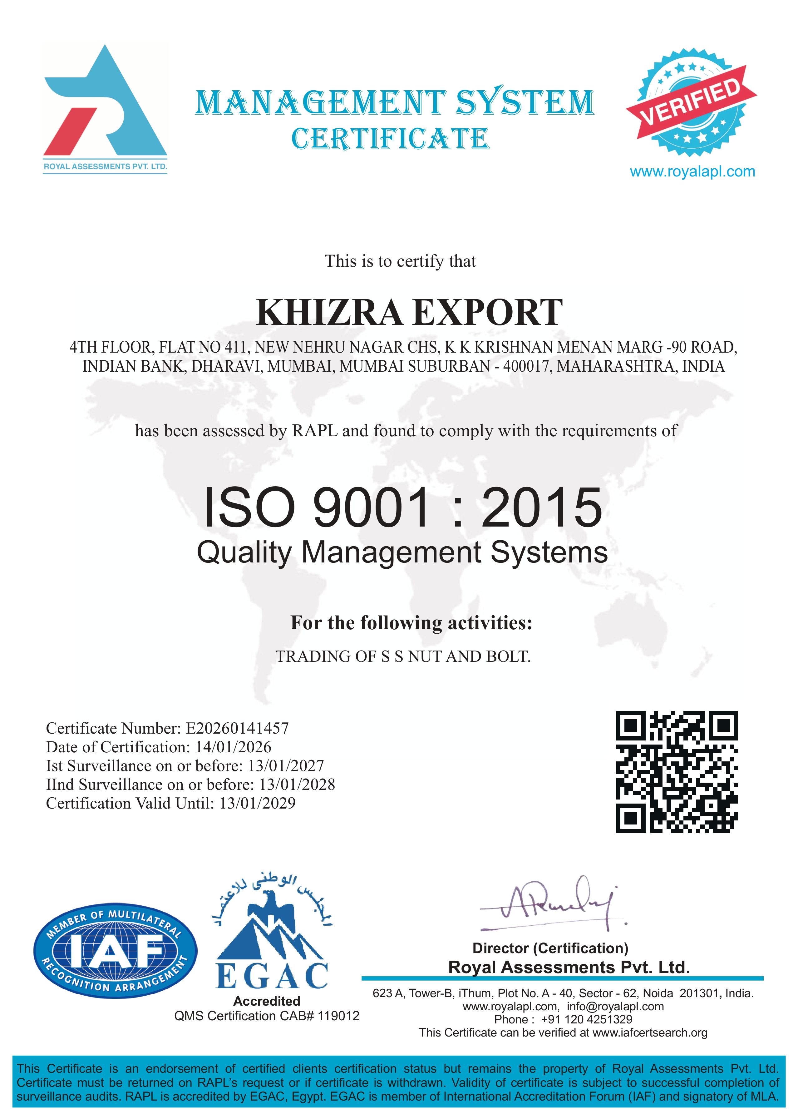 ISO 9001:2015